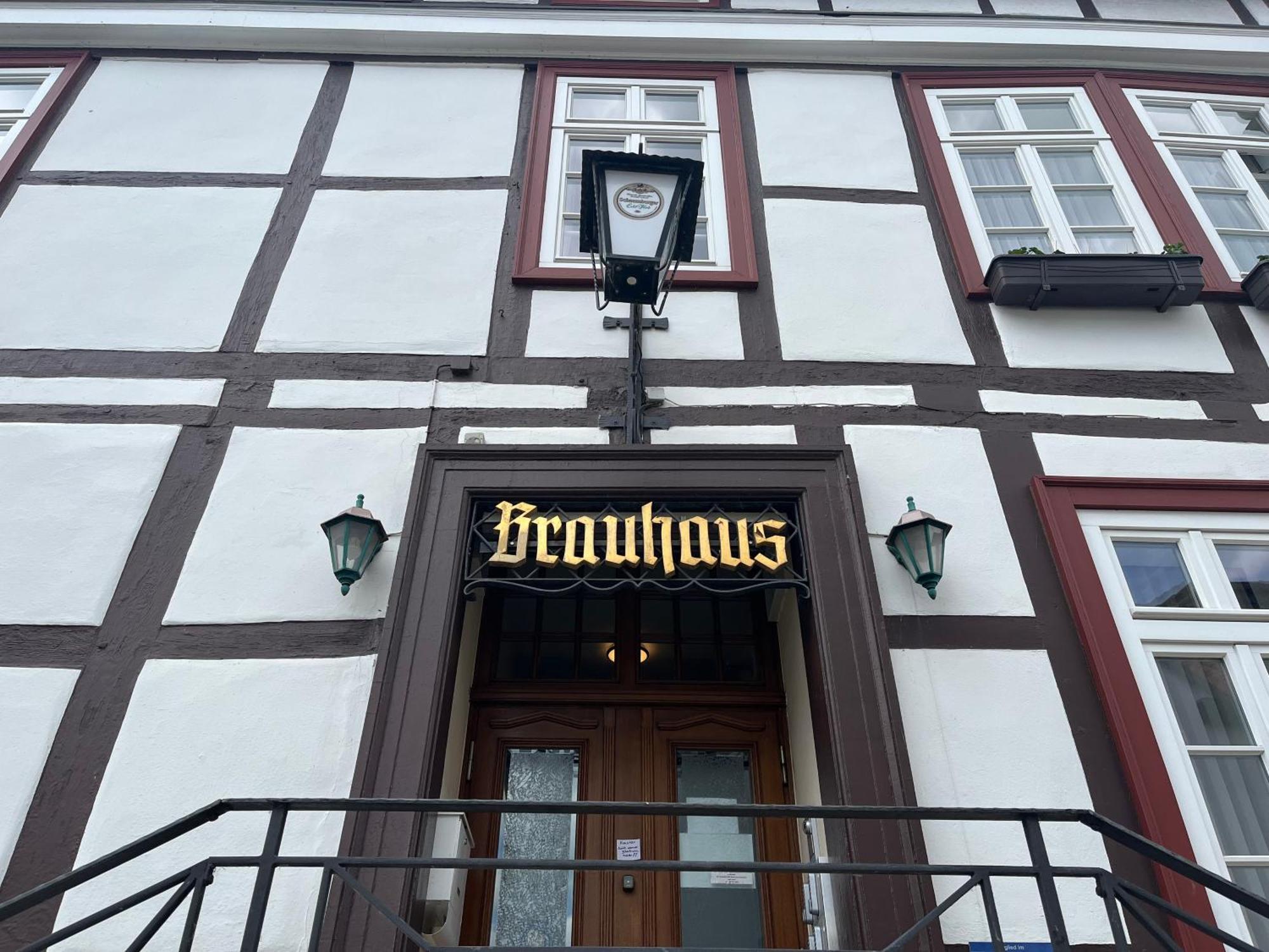 Hotel Brauhaus Buckeburg Exterior photo